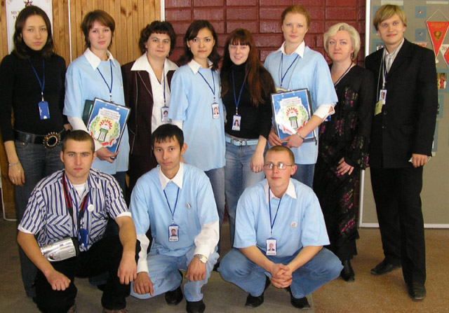 Участники олимпиады по психологии в Уральском государственном педагогическом университете (г. Екатеринбург)